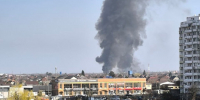 Пожар в районе ипподрома - 24Krasnodar.Ru