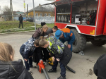 Серия противопожарных уроков для молодежи продолжается