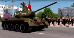 Легендарный Т-34, обретя «вторую жизнь», открыл парад Победы в Новороссийске