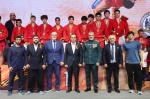 Вениамин Кондратьев приветствовал участников турнира по самбо «Доблесть России»