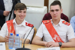Кондратьев встретился с выпускниками школ и кадетских корпусов Кубани