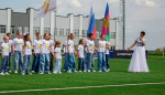 Провели благотворительный матч по футболу