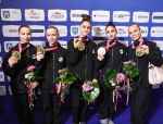 Кубанские гимнастки завоевали золото чемпионата Европы в командном многоборье