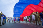 Ремесленники Анапы празднуют День Государственного флага России
