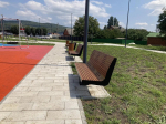 В Апшеронске благоустраивают сквер имени Комарова