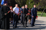 Мэр Краснодара в День солидарности почтил память жертв Беслана. Фото: max.ru/emnaumov