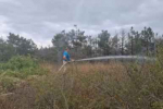 В Краснодаре загорелись два частных дома