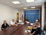 Участники совещания министерства труда и социального развития Краснодарского края