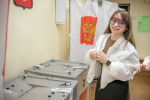 Анна Потынга приняла участие в выборах депутатов Госдумы в Краснодаре