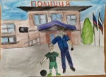 В Краснодаре полицейские и общественники подвели итоги городского этапа Всероссийского конкурса детских рисунков «Мои родители работают в полиции»