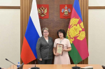 Елена Воробьева в День учителя встретилась с активом просветительского сообщества Кубани