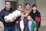 В счастливой семье Туляковых прибавление